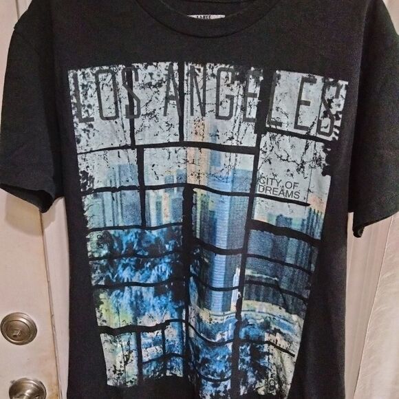 Raw State Los Angeles City Of Angels T Shirt - Picture 1 of 4
